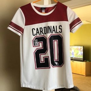 Girl’s Cardinals football jersey